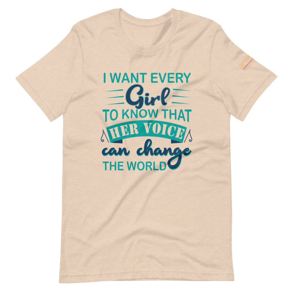 [Unique Girls Empowerment T-Shirts & Accessories Online]-Detour Fancy Gear