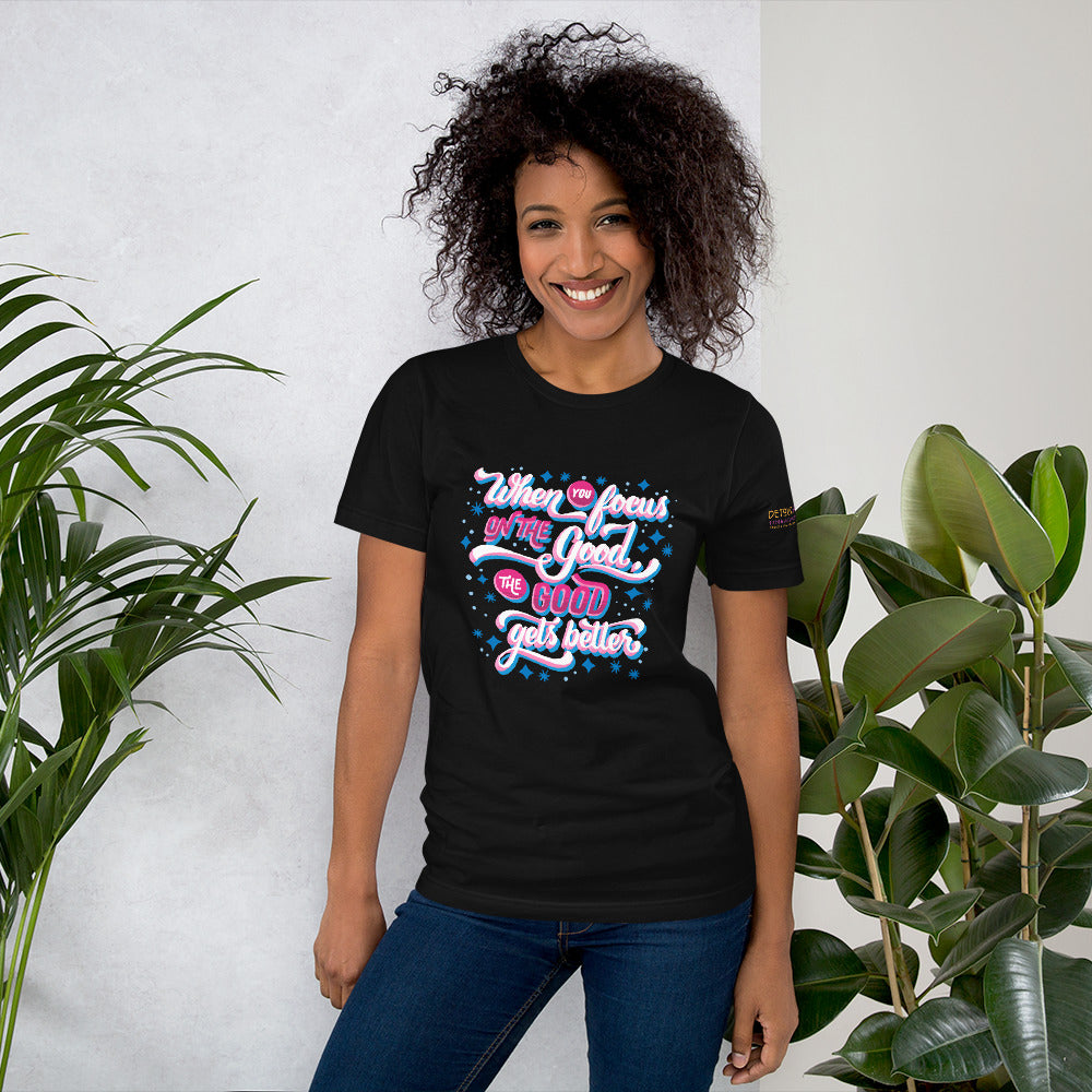 Focus Short-Sleeve Unisex T-Shirt