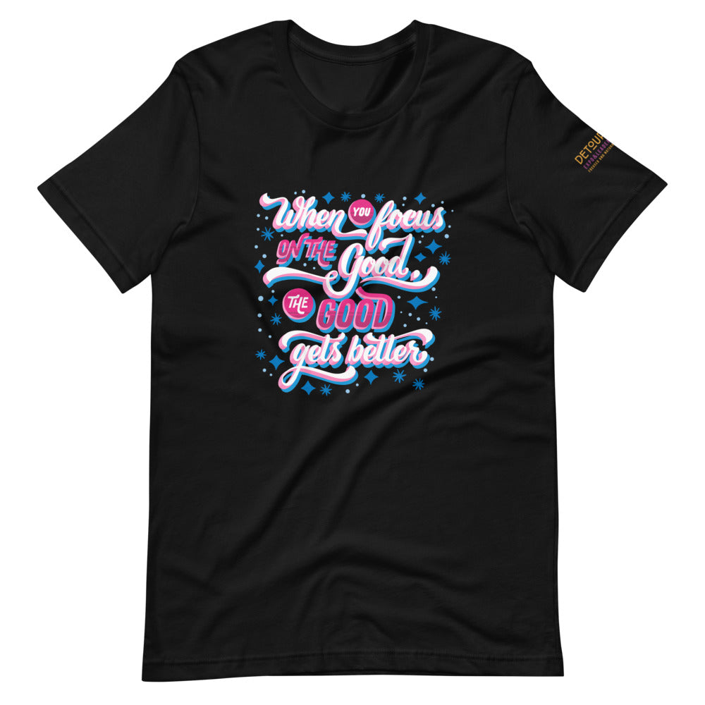 Focus Short-Sleeve Unisex T-Shirt
