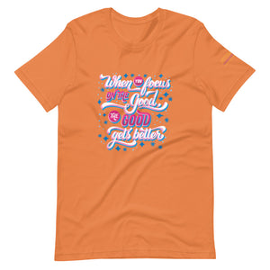 Focus Short-Sleeve Unisex T-Shirt
