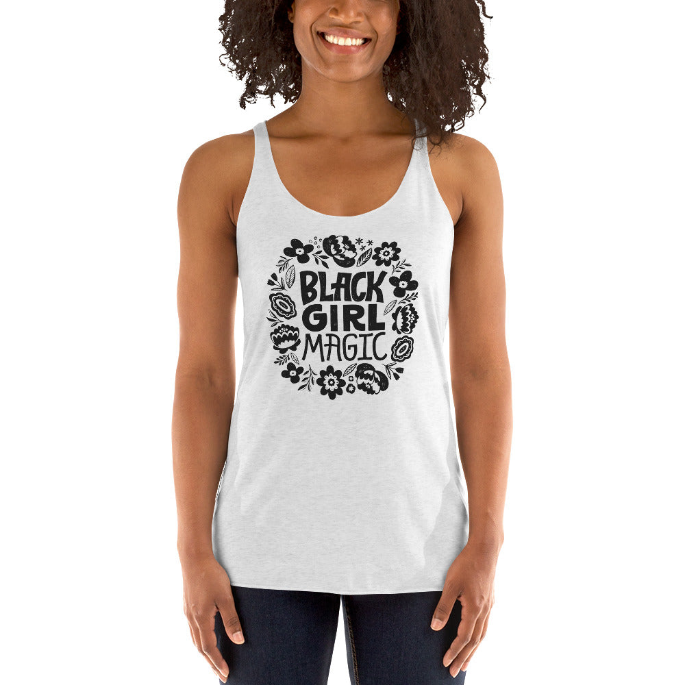 Black Girl Magic Racerback Tank
