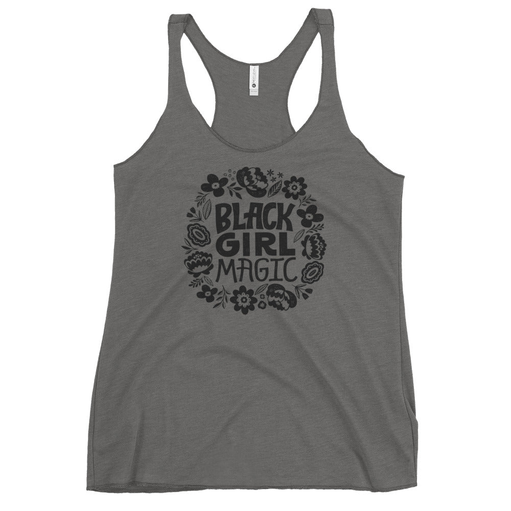 Black Girl Magic Racerback Tank