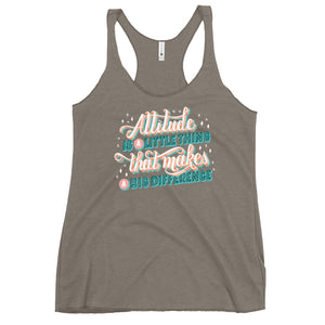 Attitude Women's Racerback Tank