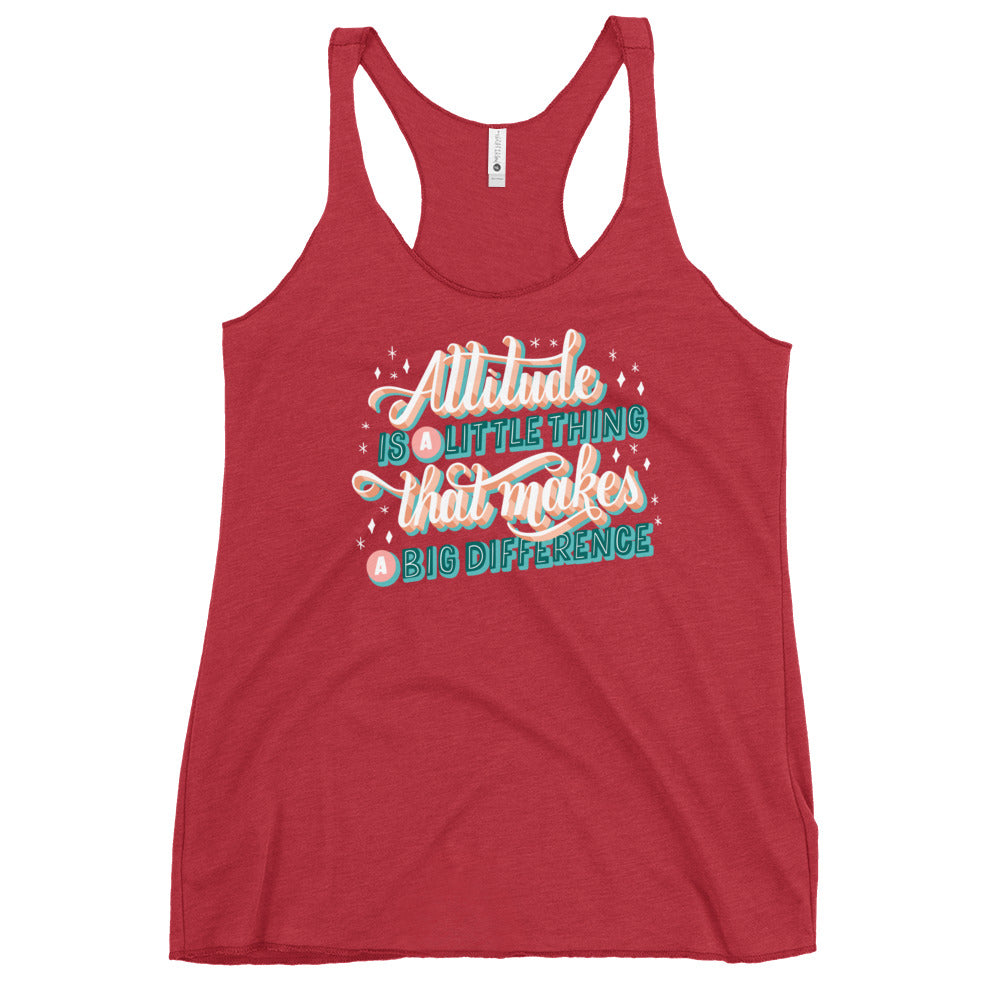 Attitude Women's Racerback Tank