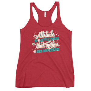 Attitude Women's Racerback Tank
