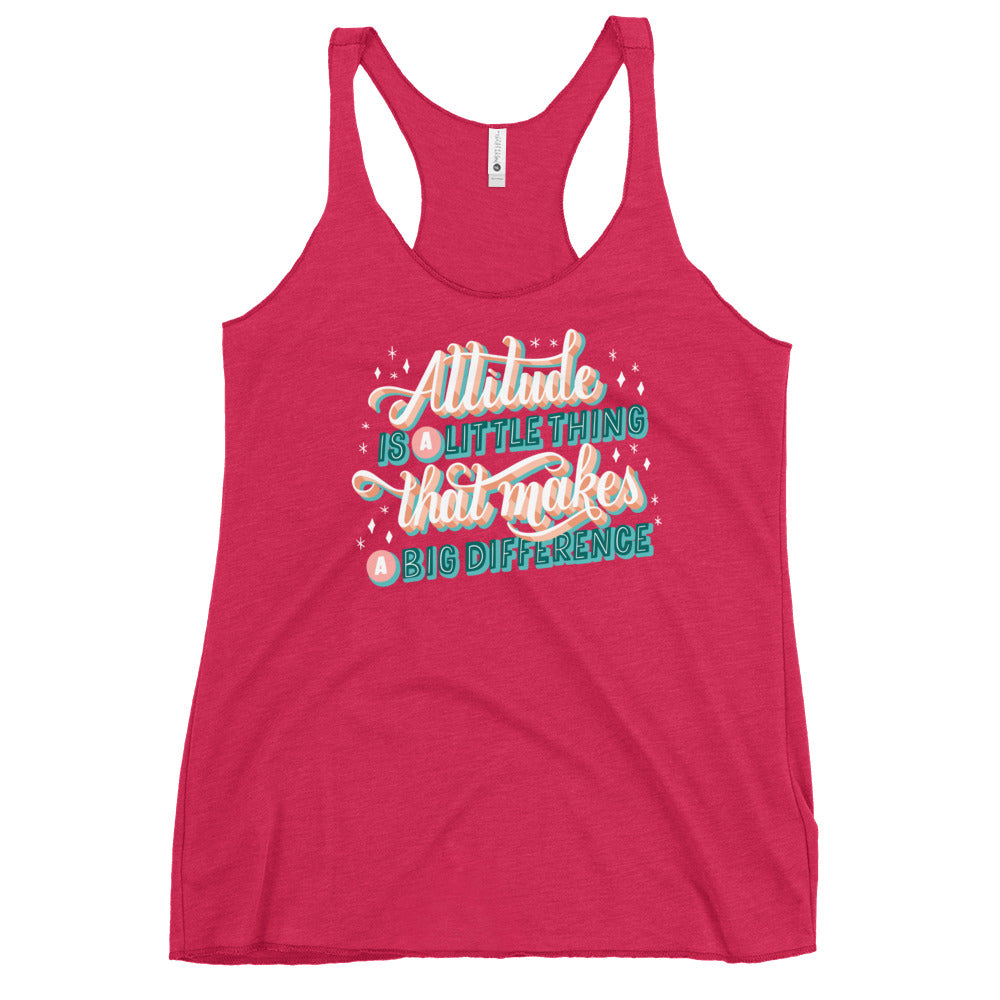 Attitude Women's Racerback Tank