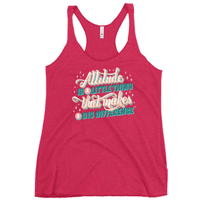 Attitude Women's Racerback Tank