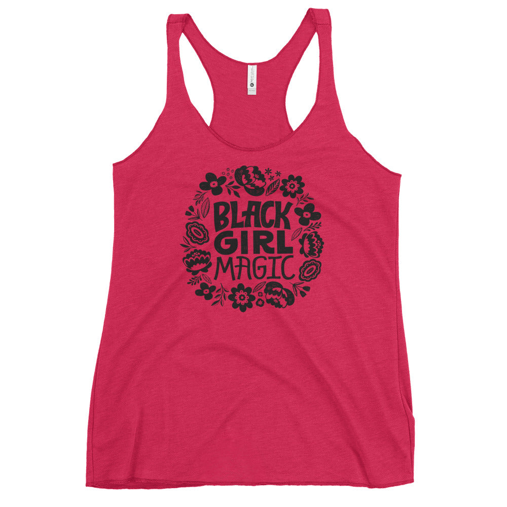 Black Girl Magic Racerback Tank