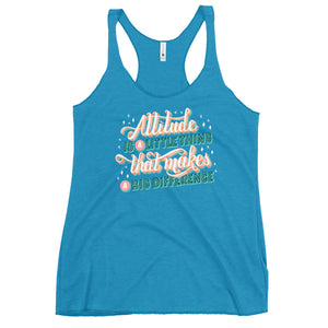 Attitude Women's Racerback Tank